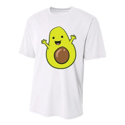 Avocado Costume Funny Avocado Halloween Costume Avocado Youth Performance Sprint T-Shirt