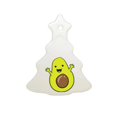 Avocado Costume Funny Avocado Halloween Costume Avocado Ceramic Tree Ornament