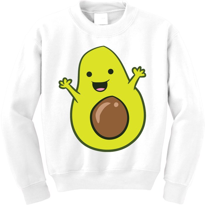 Avocado Costume Funny Avocado Halloween Costume Avocado Kids Sweatshirt