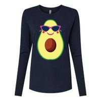 Avocado Costume Funny Halloween For Women Guacamole Guac Womens Cotton Relaxed Long Sleeve T-Shirt