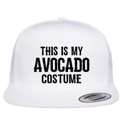 Avocado Costume Funny Easy Halloween Costumes Flat Bill Trucker Hat