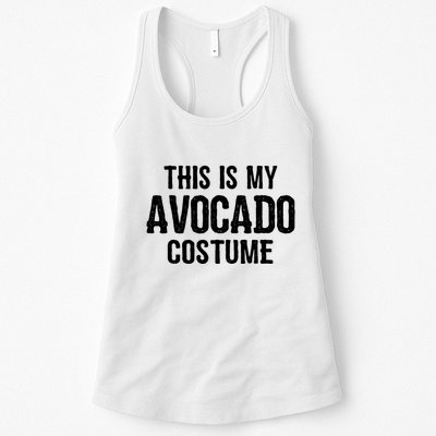 Avocado Costume Funny Easy Halloween Costumes Womens Tank Top