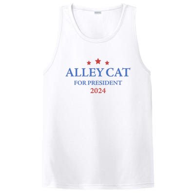 Alley Cat For President Trump 2024 PosiCharge Competitor Tank