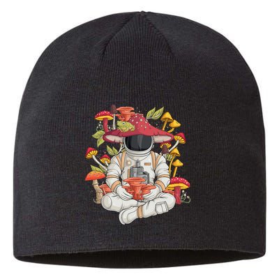 Astronaut Cottagecore frog Aesthetic funny animal Sustainable Beanie