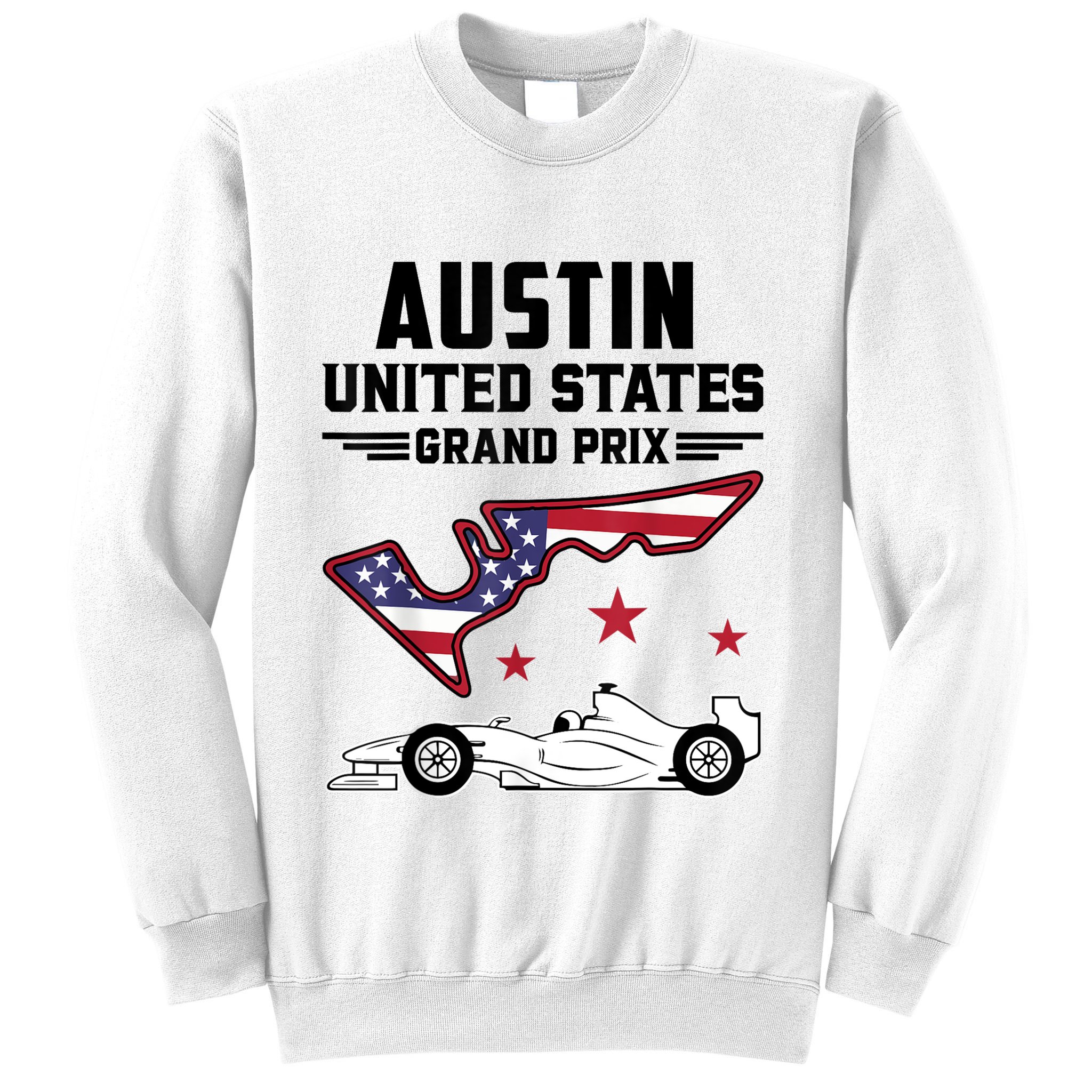 Austin Circuit Formula Racing Car United States Prix Sweatshirt