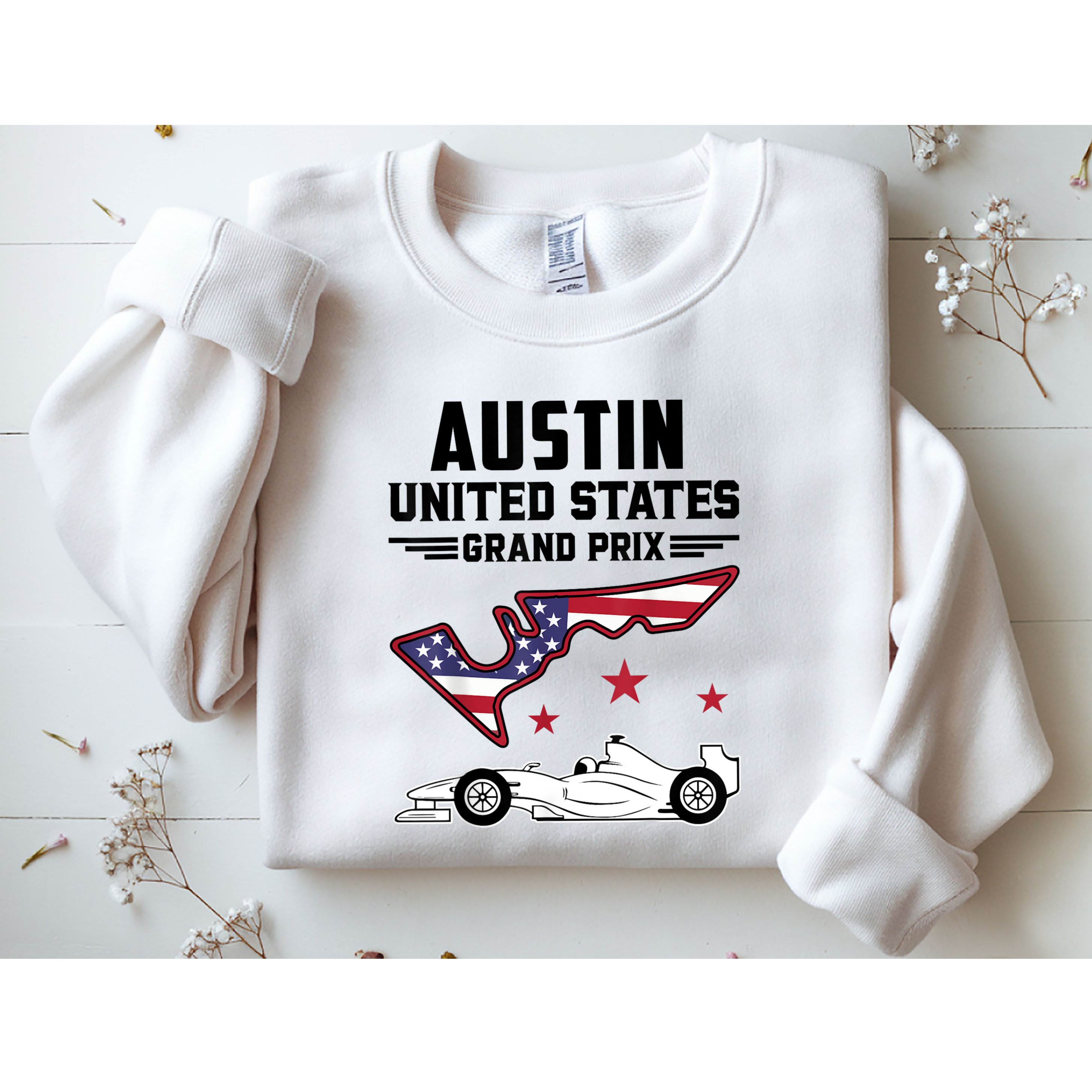 Austin Circuit Formula Racing Car United States Prix Sweatshirt