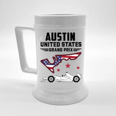 Austin Circuit Formula Racing Car United States Prix Beer Stein