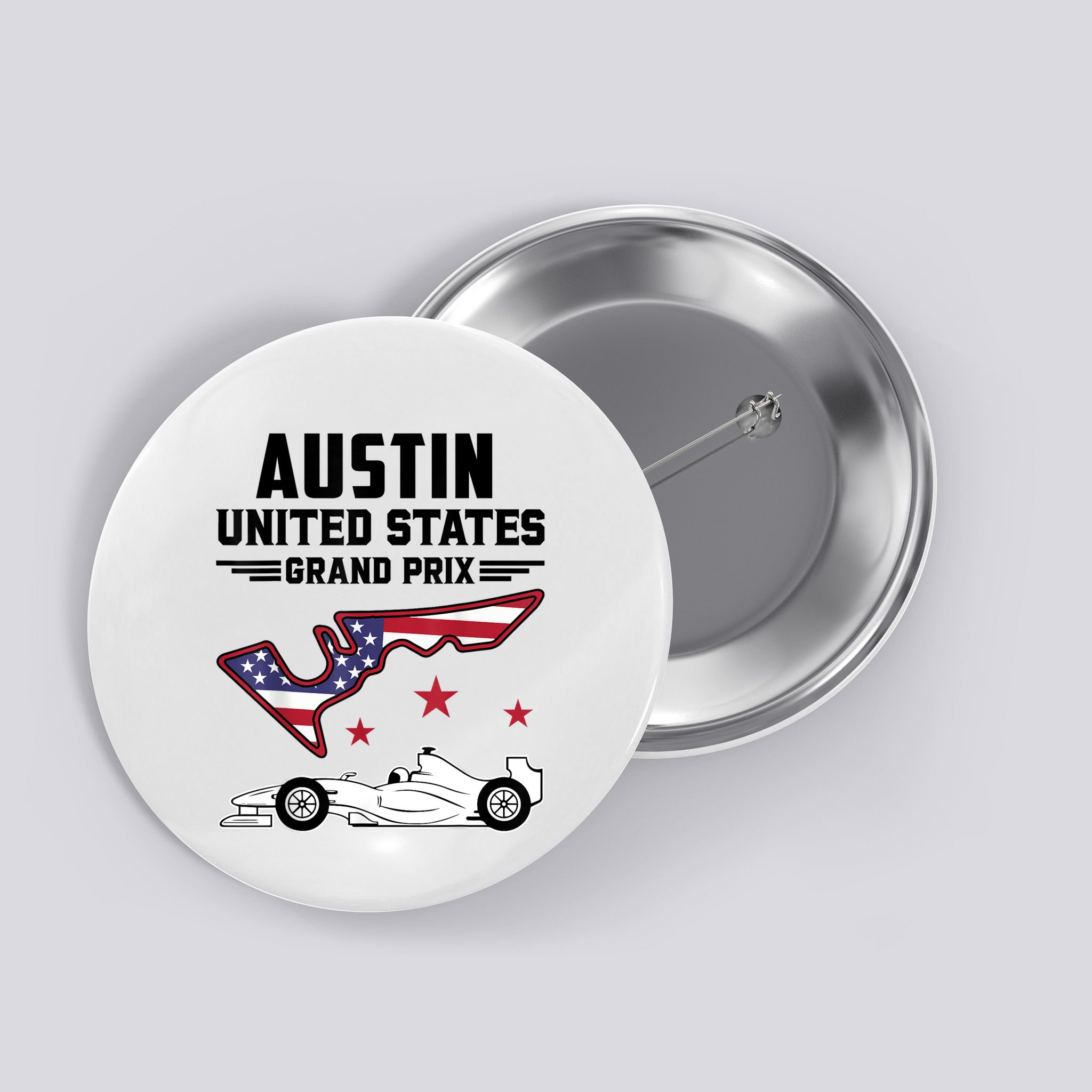Austin Circuit Formula Racing Car United States Prix Button