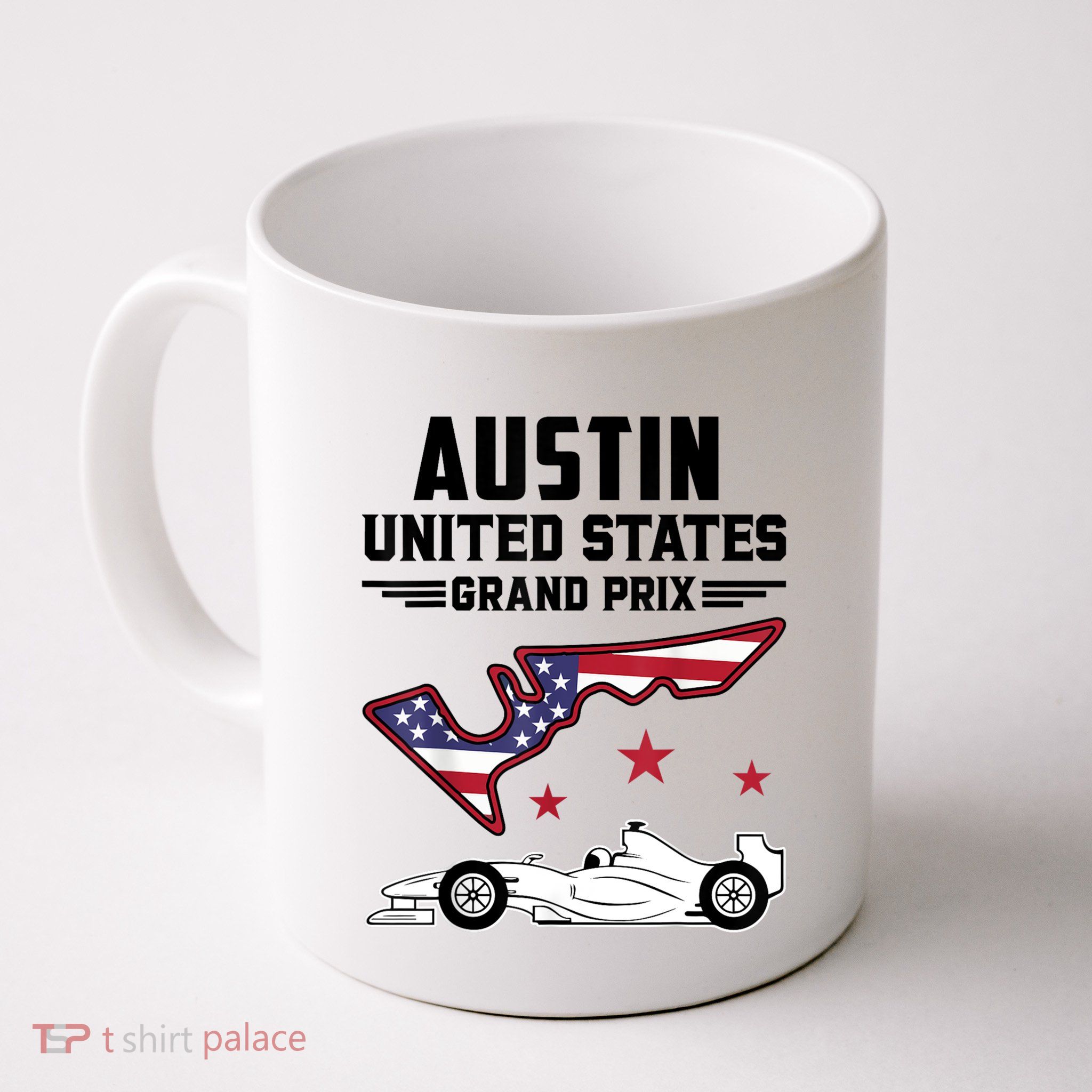 Austin Circuit Formula Racing Car United States Prix Mug