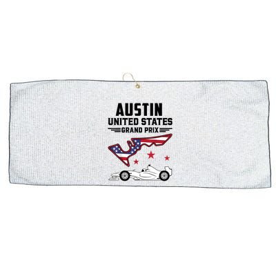 Austin Circuit Formula Racing Car United States Prix Large Microfiber Waffle Golf Towel