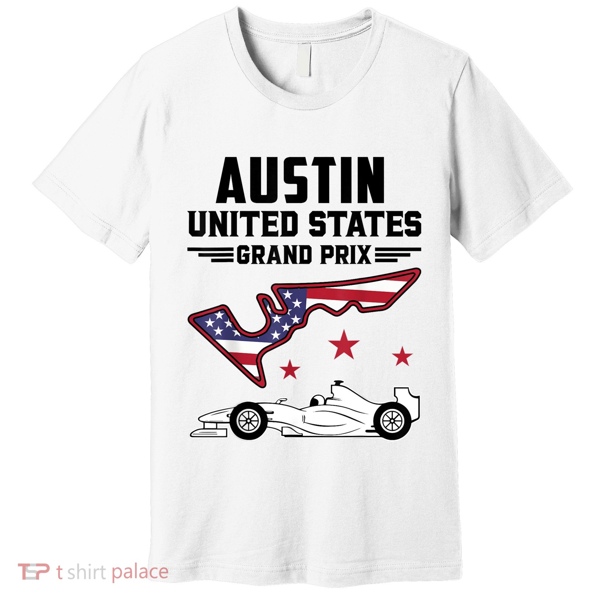 Austin Circuit Formula Racing Car United States Prix Premium T-Shirt