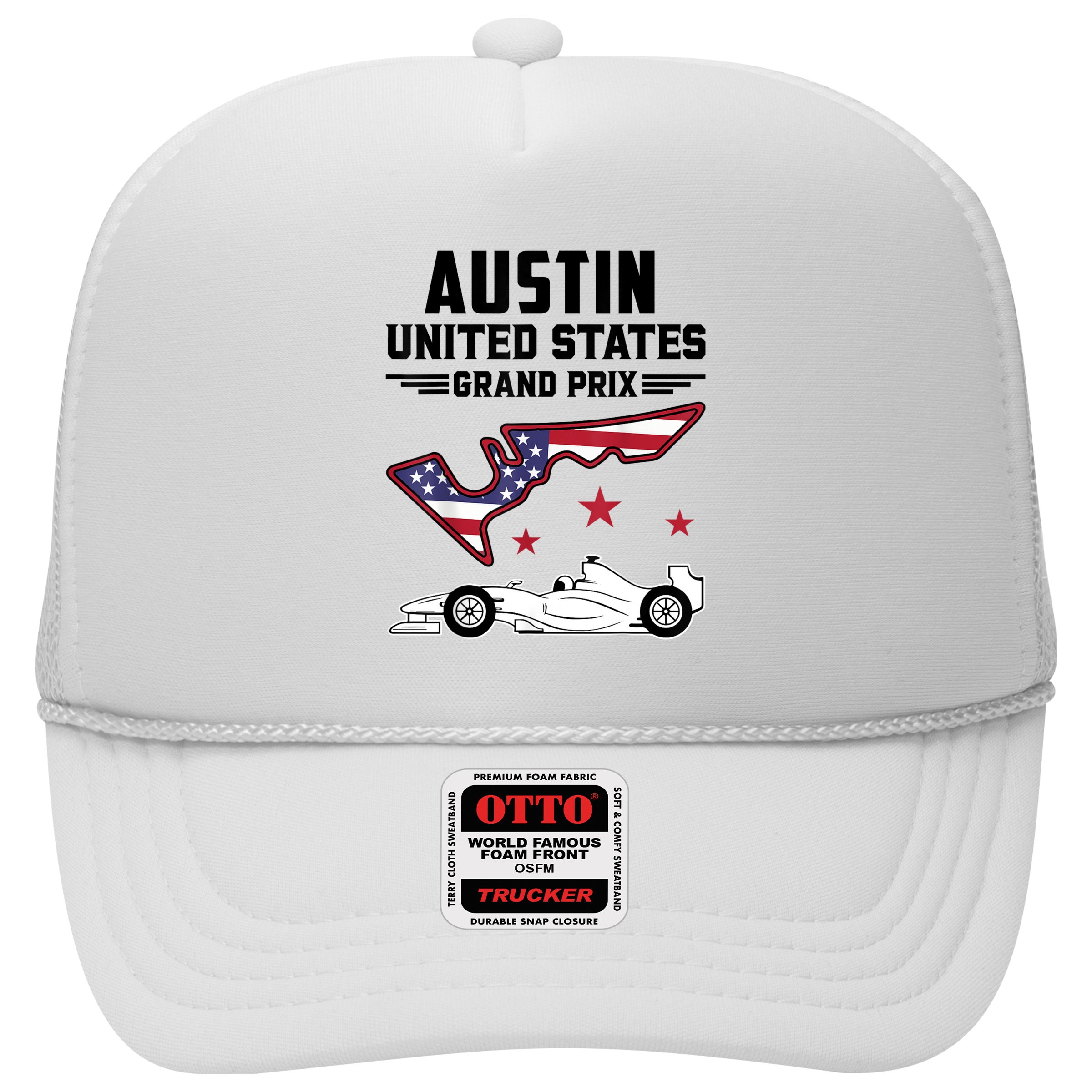 Austin Circuit Formula Racing Car United States Prix Hat