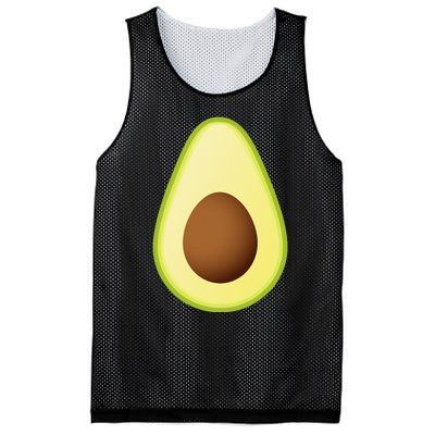 Avocado Costume Fruit Halloween Mesh Reversible Basketball Jersey Tank