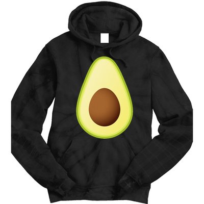 Avocado Costume Fruit Halloween Tie Dye Hoodie