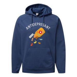 Antidepressant Cat Funny Cat Kitten Lovers Gift Performance Fleece Hoodie