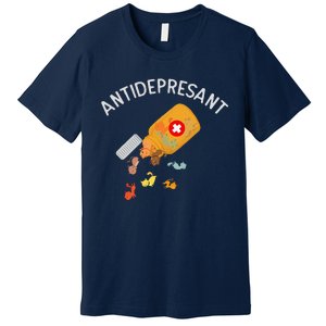 Antidepressant Cat Funny Cat Kitten Lovers Gift Premium T-Shirt