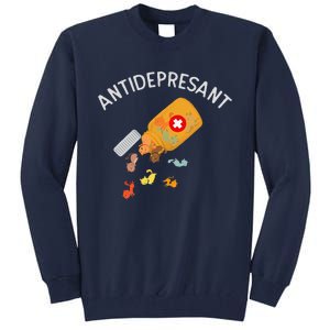 Antidepressant Cat Funny Cat Kitten Lovers Gift Tall Sweatshirt