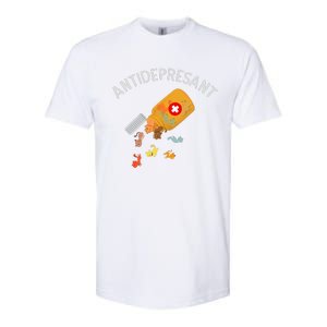 Antidepressant Cat Funny Cat Kitten Lovers Gift Softstyle CVC T-Shirt