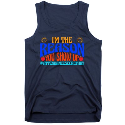 Attendance Clerk Funny Back To School Tank Top