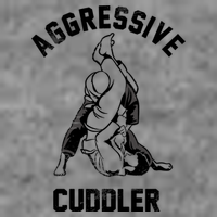 Aggressive Cuddler Funny Wrestling Meme Full Zip Hoodie
