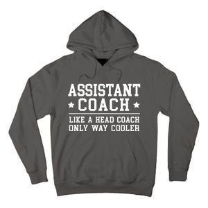 Assistant Coach Funny Sports Coaching Gift Tall Hoodie