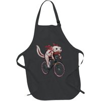 Axolotl Cycling Funny Axolotl Lover Axolotl Bicycle Axolotl Apron
