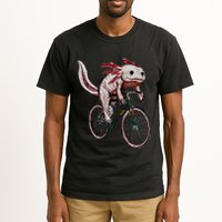 Axolotl Cycling Funny Axolotl Lover Axolotl Bicycle Axolotl Tall T-Shirt