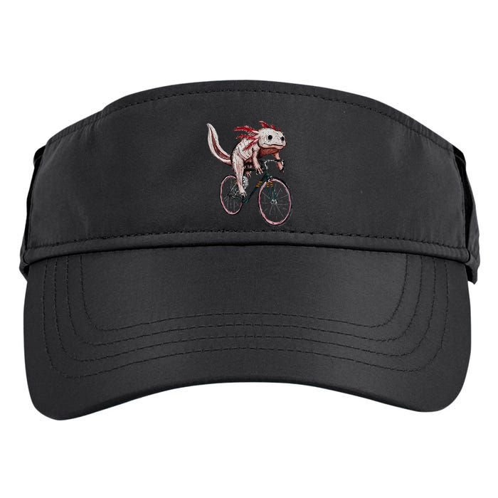 Axolotl Cycling Funny Axolotl Lover Axolotl Bicycle Axolotl Adult Drive Performance Visor