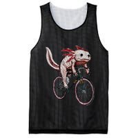 Axolotl Cycling Funny Axolotl Lover Axolotl Bicycle Axolotl Mesh Reversible Basketball Jersey Tank