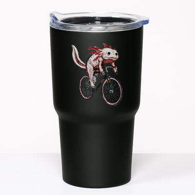 Axolotl Cycling Funny Axolotl Lover Axolotl Bicycle Axolotl Tumbler
