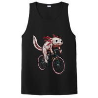 Axolotl Cycling Funny Axolotl Lover Axolotl Bicycle Axolotl PosiCharge Competitor Tank