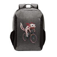 Axolotl Cycling Funny Axolotl Lover Axolotl Bicycle Axolotl Vector Backpack