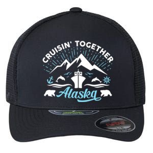 Alaska Cruise Family Vacation Friends Group Travel Matching Gift Flexfit Unipanel Trucker Cap