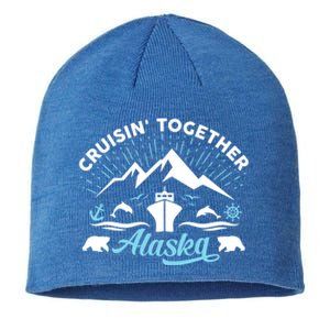 Alaska Cruise Family Vacation Friends Group Travel Matching Gift Sustainable Beanie