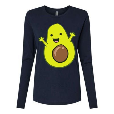 Avocado Costume Funny Avocado Halloween Costume Avocado Womens Cotton Relaxed Long Sleeve T-Shirt