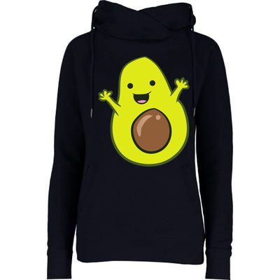 Avocado Costume Funny Avocado Halloween Costume Avocado Womens Funnel Neck Pullover Hood