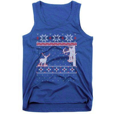 Amazing Cute Funny Duck Hunter Deer Hunting Ugly Christmas Cute Gift Tank Top