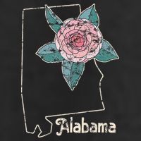 Alabama Camellia Flower Wildflower State 11oz C Handle Ceramic Mug