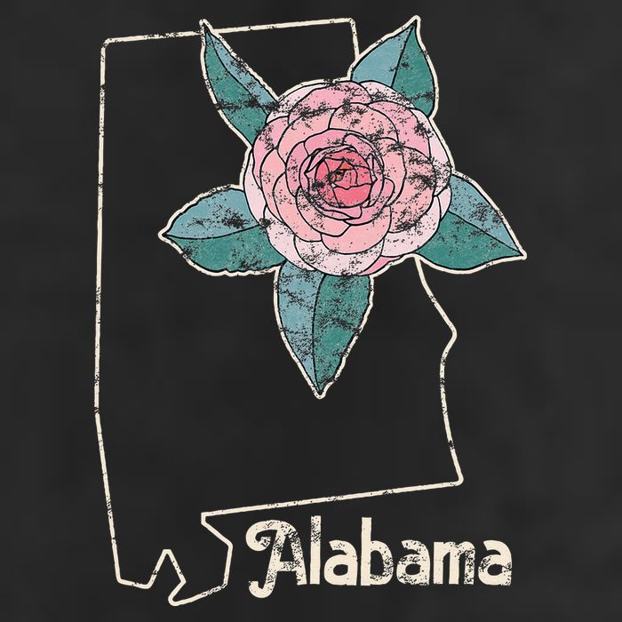 Alabama Camellia Flower Wildflower State 11oz C Handle Ceramic Mug