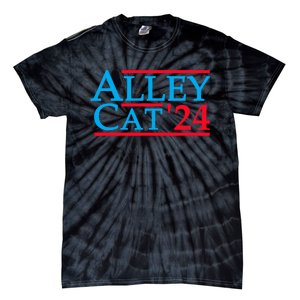 Alley Cat For President Trump 2024 Tie-Dye T-Shirt