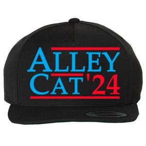 Alley Cat For President Trump 2024 Wool Snapback Cap