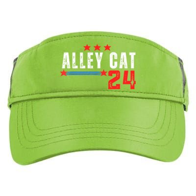 Alley Cat For President Trump 2024 Adult Drive Performance Visor