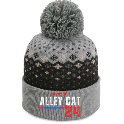 Alley Cat For President Trump 2024 The Baniff Cuffed Pom Beanie