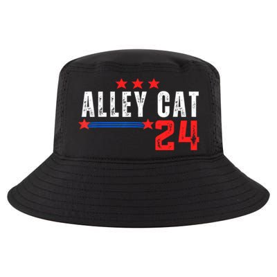 Alley Cat For President Trump 2024 Cool Comfort Performance Bucket Hat