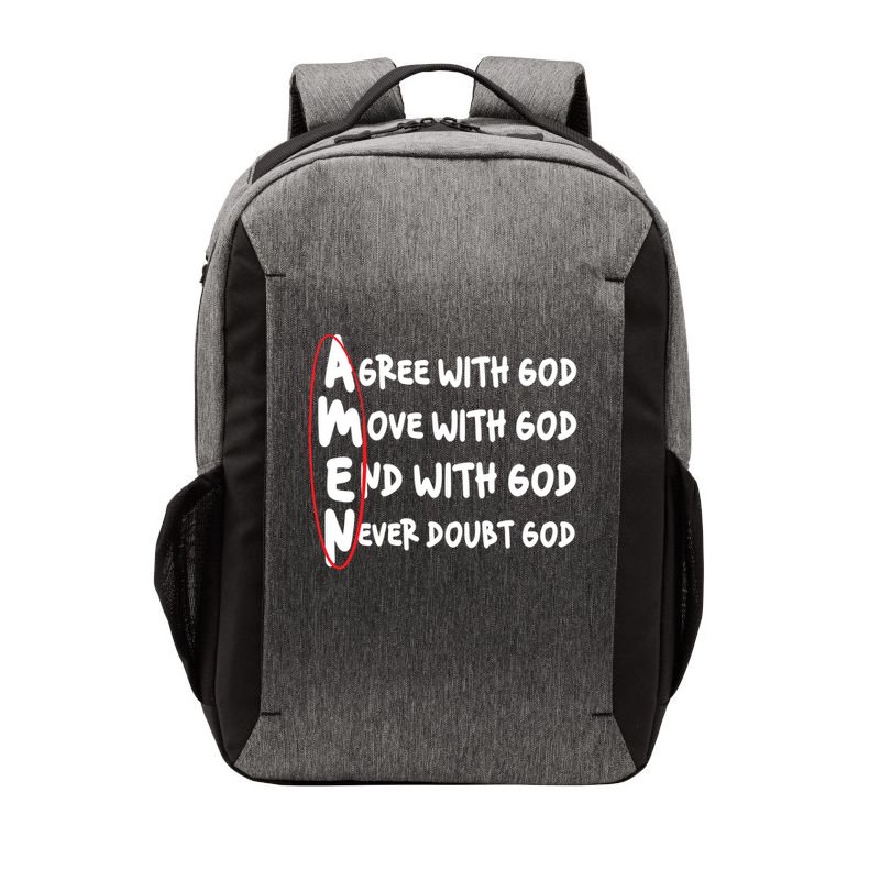 AMEN Christian Faith God Vector Backpack