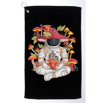 Astronaut Cottagecore Frog Aesthetic Men Women Graphic Golf Towel