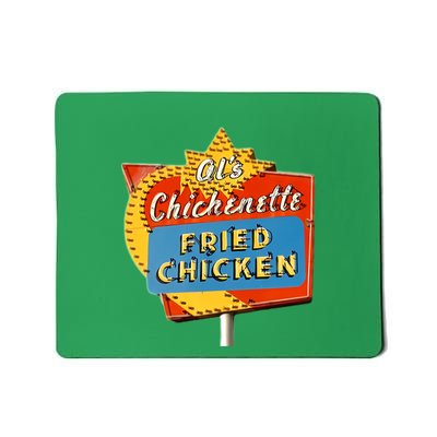 AlS Chickenette Fried Chicken Mousepad