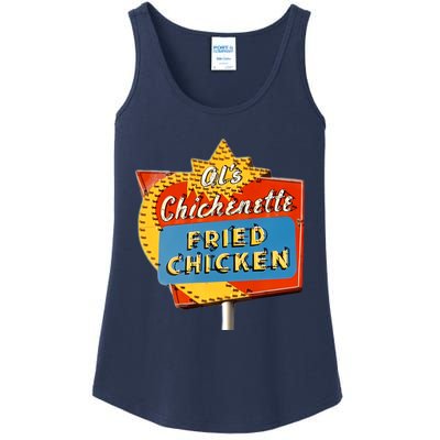 AlS Chickenette Fried Chicken Ladies Essential Tank