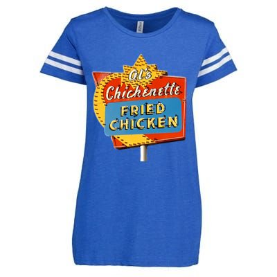 AlS Chickenette Fried Chicken Enza Ladies Jersey Football T-Shirt