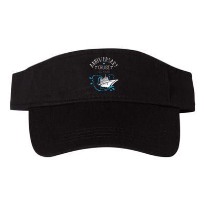 Anniversary Cruise For Couples 25 Years Valucap Bio-Washed Visor